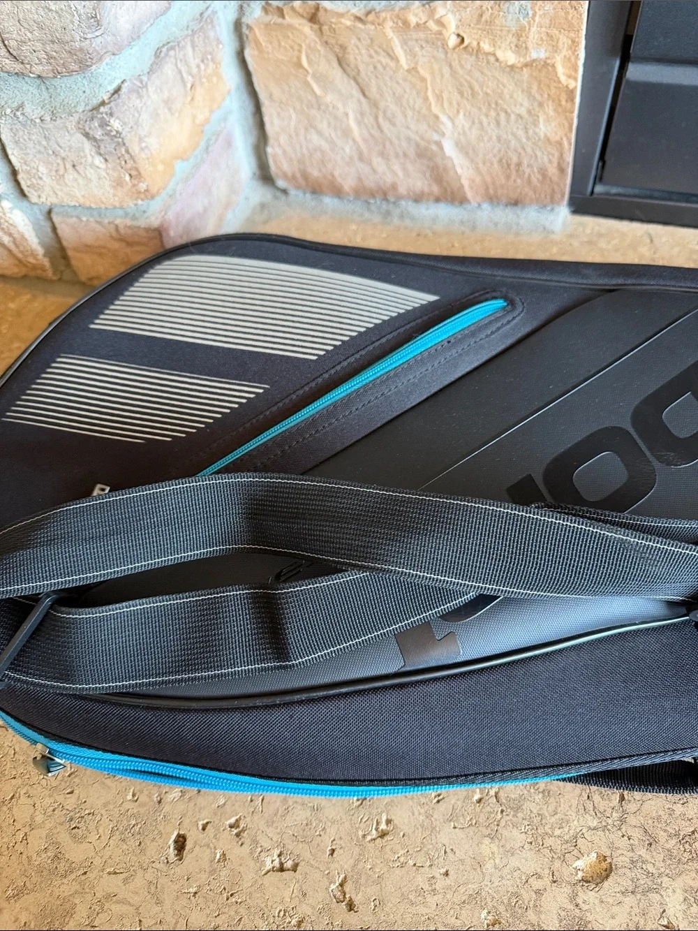 Babolat Team Black & Blue Tennis Racquet Bag Shoulder Strap